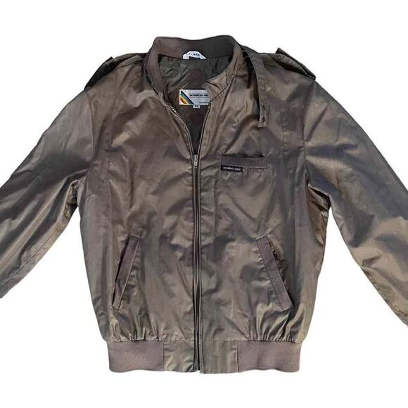 Vintage Member Only Men's Size 42 Jacket Full Zip Racer Jacket - Picture 2 of 5